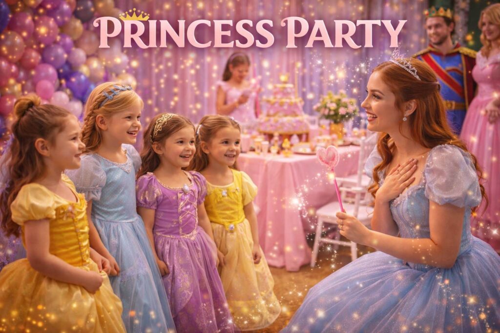 Animazione festa compleanno tema principesse Torino