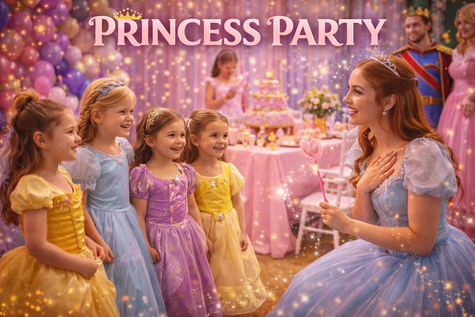 Animazione festa compleanno tema principesse Torino