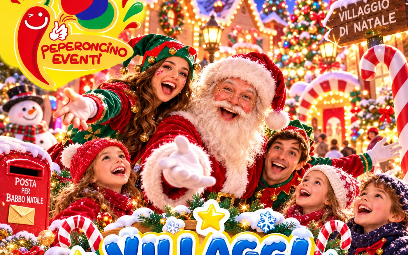 Villaggio immersivo Peperoncino Eventi per feste e spettacoli