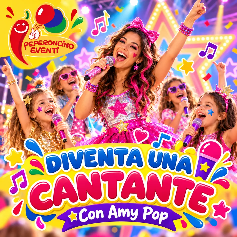 Copertina illustrativa: Diventa una Cantante con Amy Pop